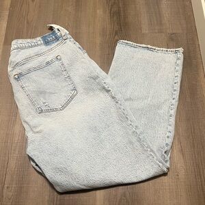 ABERCOMBIE curve love relaxed 90s petite jean